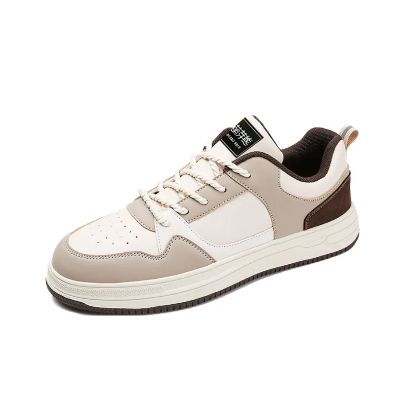 Budding Bear Anti Slip And Wear Resistant Lightweight Height Increasing Low Top Skateboard Shoes Men's Box-21