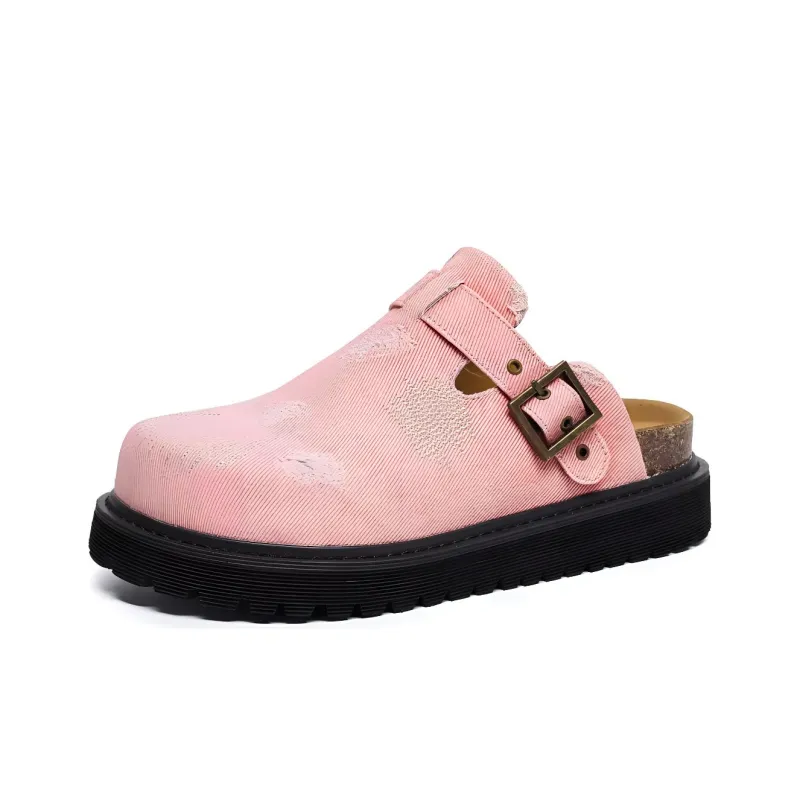 BARDILEV Abrasion Resistant Closed Toe Slippers Unisex-6