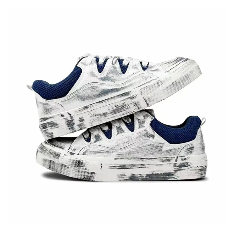 HACKBUTEER Low Top Skateboard Shoes Men's Box Included-8