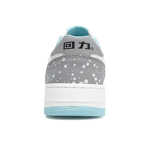 WARRIOR Skateboard Shoes Unisex Low Top White Bamboo-4