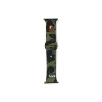 A BATHING APE Apple Compatibility Watch Band 23cm Rubber Material