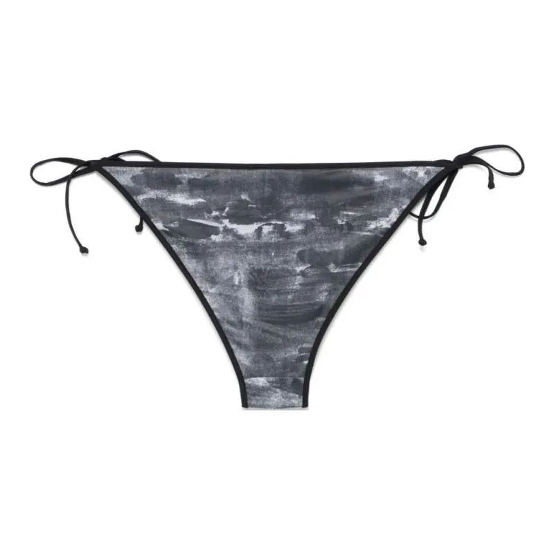 DIESEL Elsa D Pop Side Tie Fastened Bikini Bottoms-1