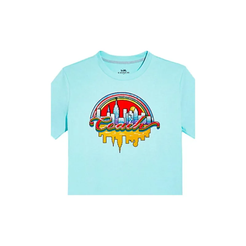 COACH SS21 T Shirt Men's Light Green-2
