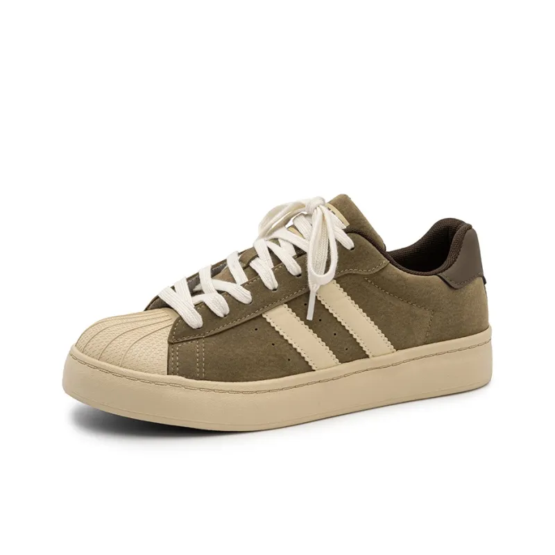 BEIER Minimalist Style Versatile Casual Shell Toe Durable Lightweight And Breathable Low Top Skateboard Shoes Men's-8