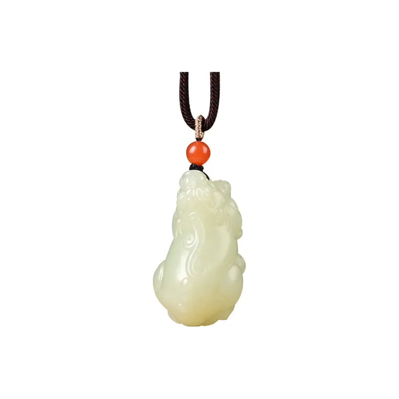 KUNYUYAO Hetian Jade Pendants Green Jade Unisex-22