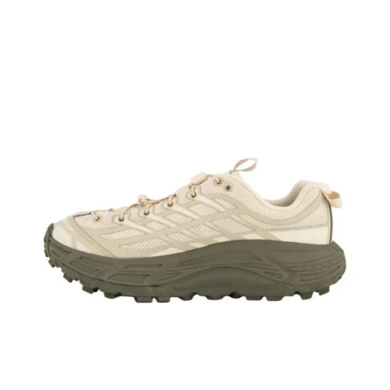 HOKA ONE ONE Mafate Three 2 Anti Slip Wear Resistant Low Top Running Shoes Unisex Beige-1