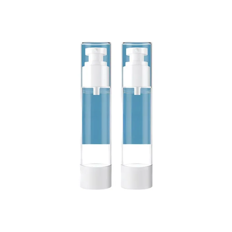 JINGLINGLONG Vacuum Dosing Bottle Spray Bottle Set 50ml Press Bottle Empty Bottle Travel Portable Cosmetic Bottle-0