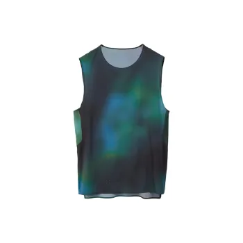 Y 3 Free Shipping With AdiClub Y 3 Allover Print Running Tank Top