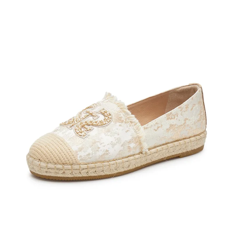 Staccato Barley Shoes Espadrilles Women's Oats-1