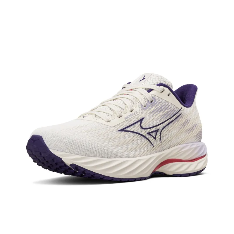 Mizuno Women's Wave Inspire 21 'Snow White Vintage Indigo' Women's-1