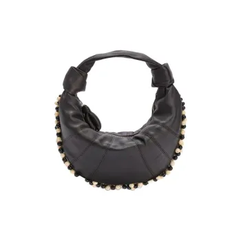 Lemaire Sheepskin Handbag Mini Women's Dark Chocolate