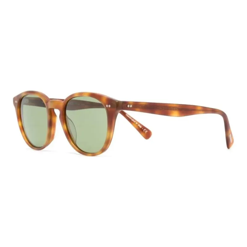 Oliver Peoples Desmon Round frame Sunglasses-3