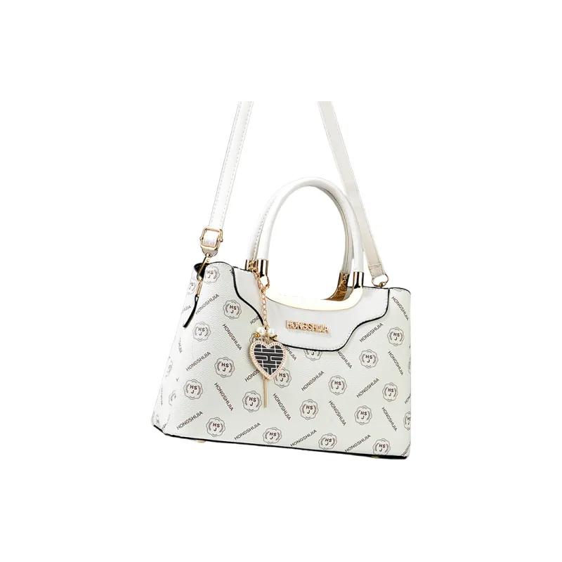 Weymond PU Handbag Regular Women's Coffee/Earth Yellow/Black/White/Pink-12
