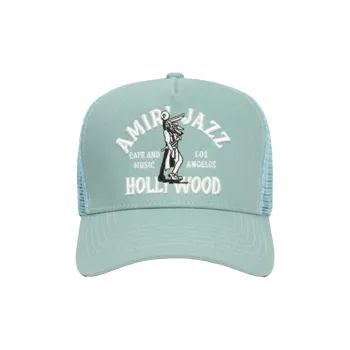 AMIRI Jazz Wolf Trucker Hat