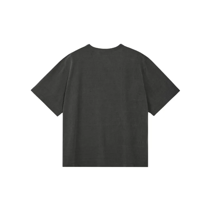 Rest&Recreation SS25 RS PIGMENT T SHIRT T Shirt Men's CHARCOAL/Charcoal Gray-1