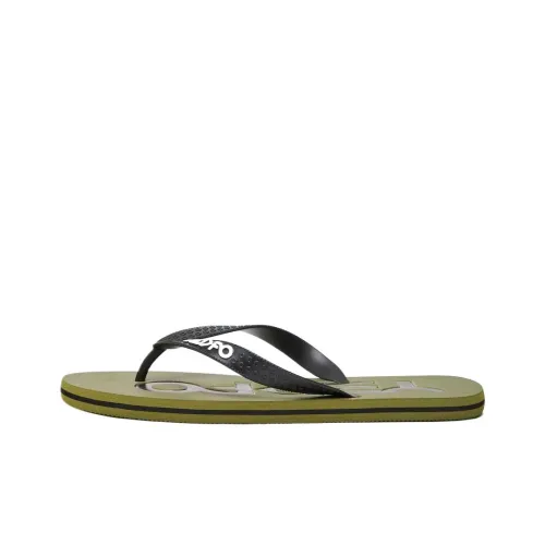 Eminu Rubber Sole Slip Resistant Flip Flops Mens