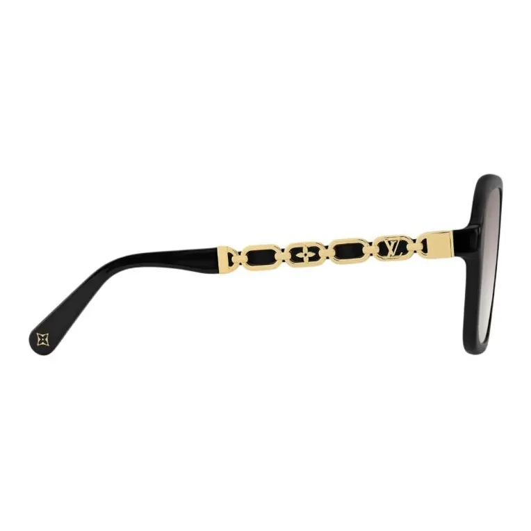Lv My Lv Chain Braided Maxi Square Sunglasses-2