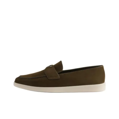 PRADA Loafers Men Green