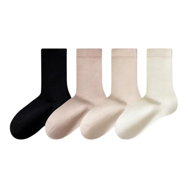 Temooues Mid-Calf Socks Women's Combo Set-8