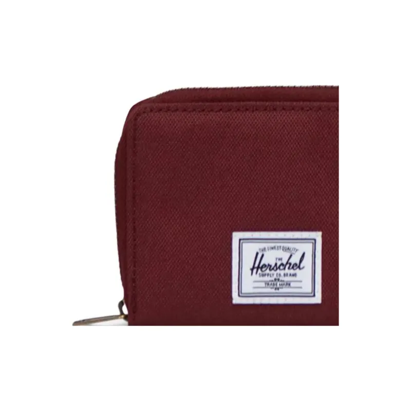 Herschel Recycled Fabric Wallet Unisex Dark Red-2