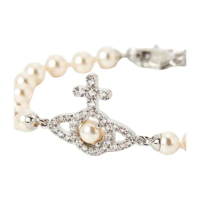 Vivienne Westwood Brass Bracelets Women's Silver-2