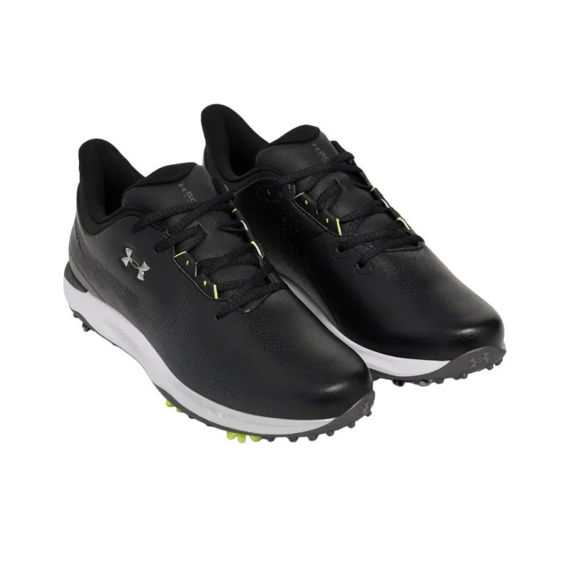 Under Armour Drive Fade Waterproof And Breathable Low Top Golf Shoes Men's Black-2