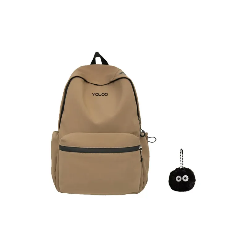 Yalu Nylon Backpack Laptop Bag Unisex Multicolor-13