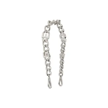 FENDI Brass Shoulder Strap Bag Strap Women's Silver