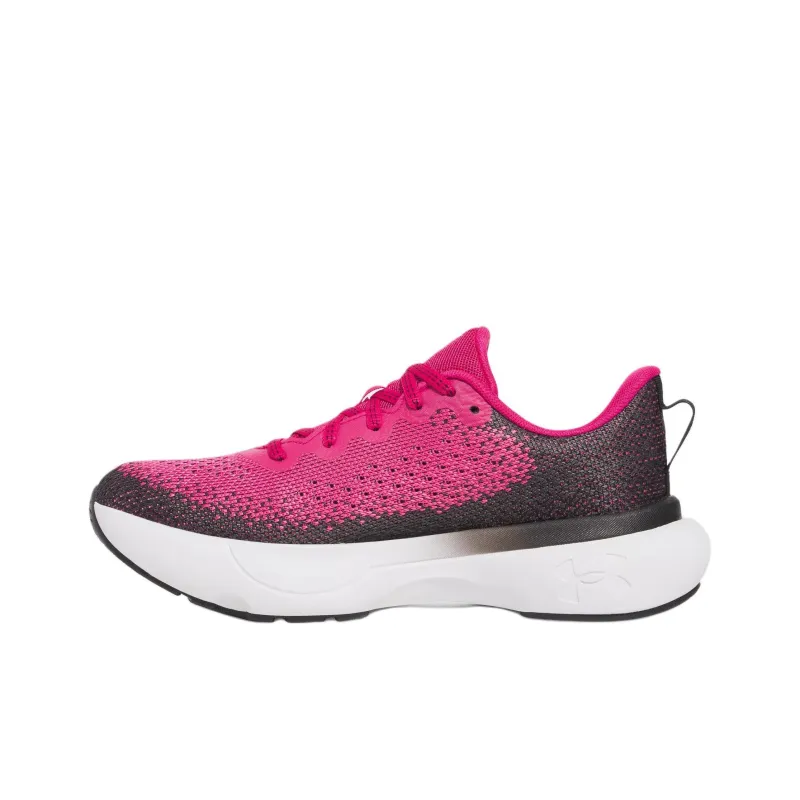Under Armour HOVR Infinite Durable Breathable Low-Top Running Shoes Women's Pink-1