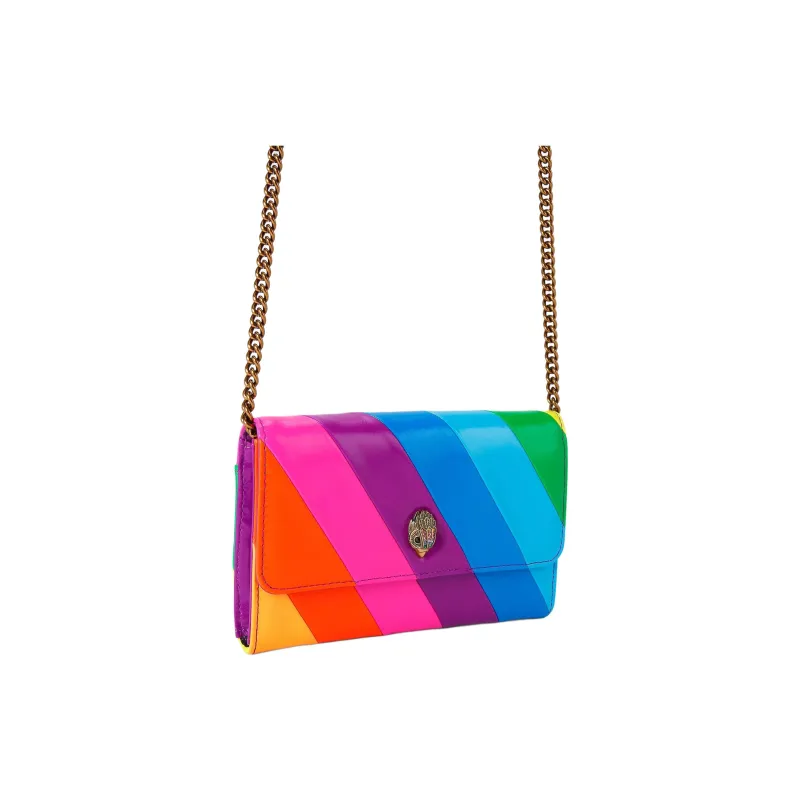 Kurt Geiger London Kensington Leather Wallet Women's Rainbow-1
