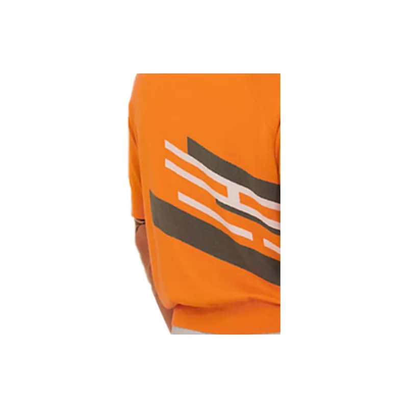 HERMES Polo Shirts Men Orange-3