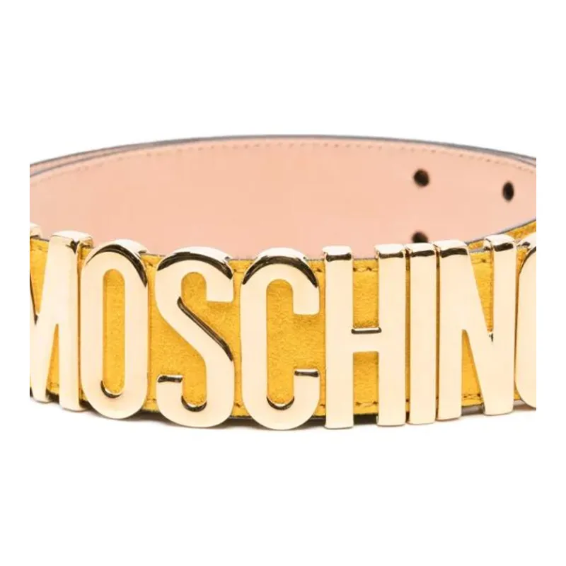 MOSCHINO Logo buckle Belt-1