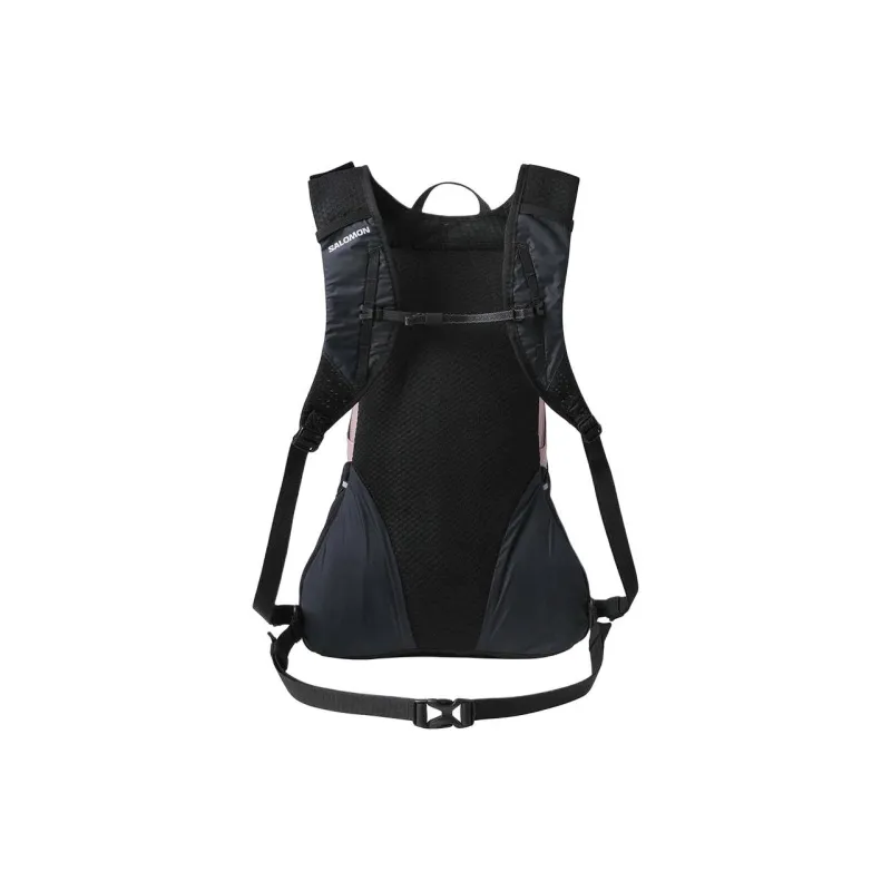 SALOMON Backpack Double Shoulder Outdoor Bag Recycled Polyester 15L Fig Pink Unisex-2