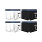 [4 Pack]BPY1119 White+BPY1119 White+BPY1119 Black+BPY1119 Black