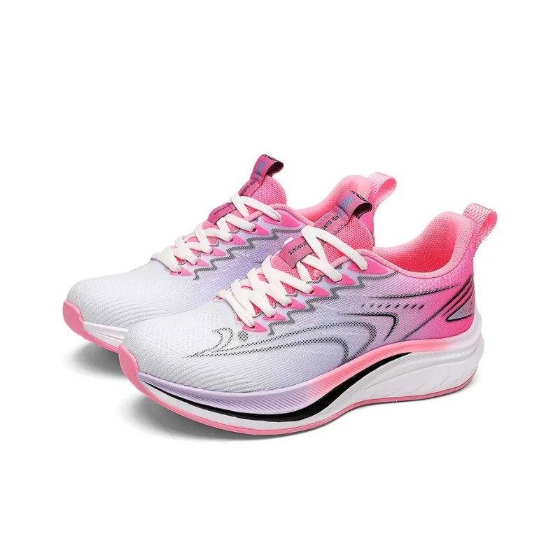 K-bird Cushioning Breathable Lightweight Low-Top Casual Sprint Running Shoes Women's-3