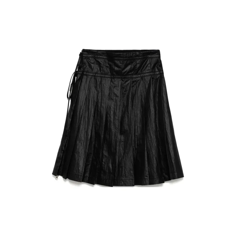 LOW CLASSIC Pleated Zipper Skirt-1