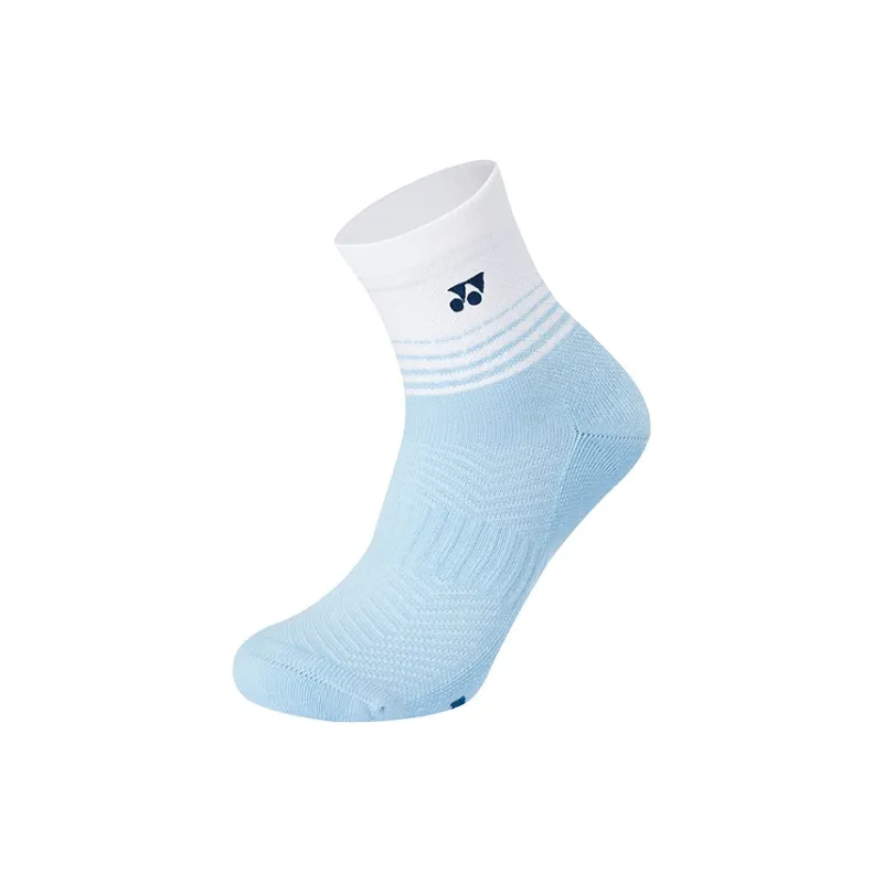 YONEX Mid Calf Socks Men's Multi double Loading Crystal Blue-5