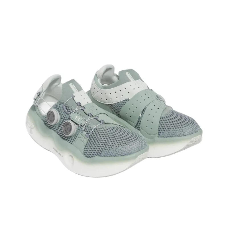 Speedland x Under Armour Cushioning And Breathable Low Top Running Shoes Unisex Green-3