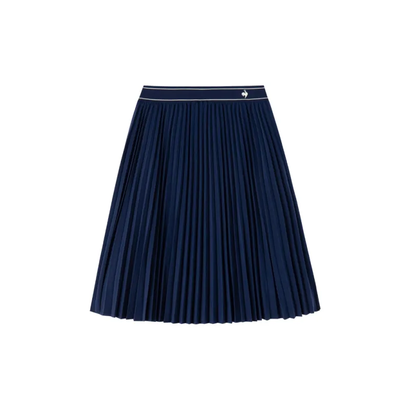 Le Coq Sportif Skirt Women's Navy Blue-1