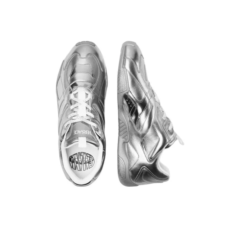 FANSIZHE GALAXIA Low Top Casual Shoes Men's Silver-3
