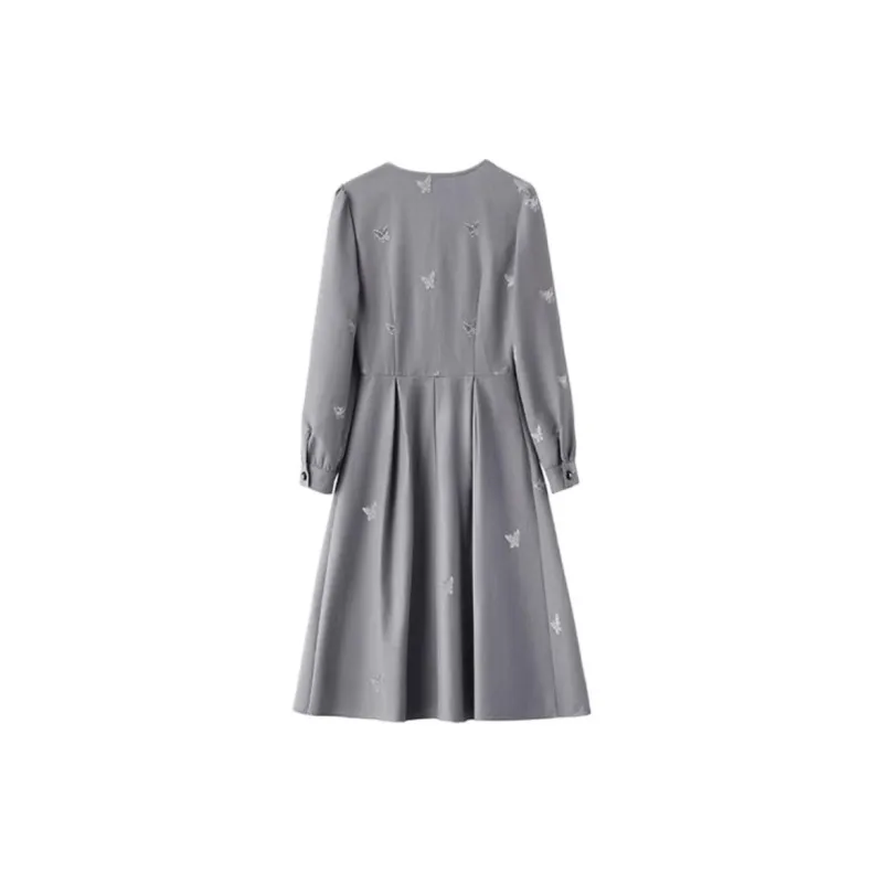 Fele.d Long Sleeved Dress Women's-3