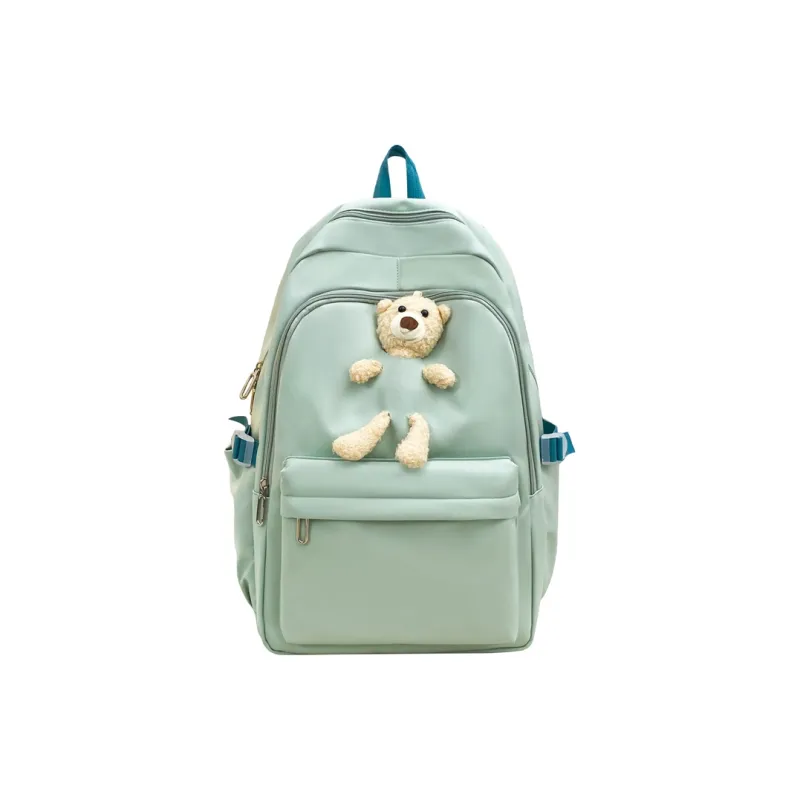 Yalu Nylon Backpack Unisex Multicolor-12
