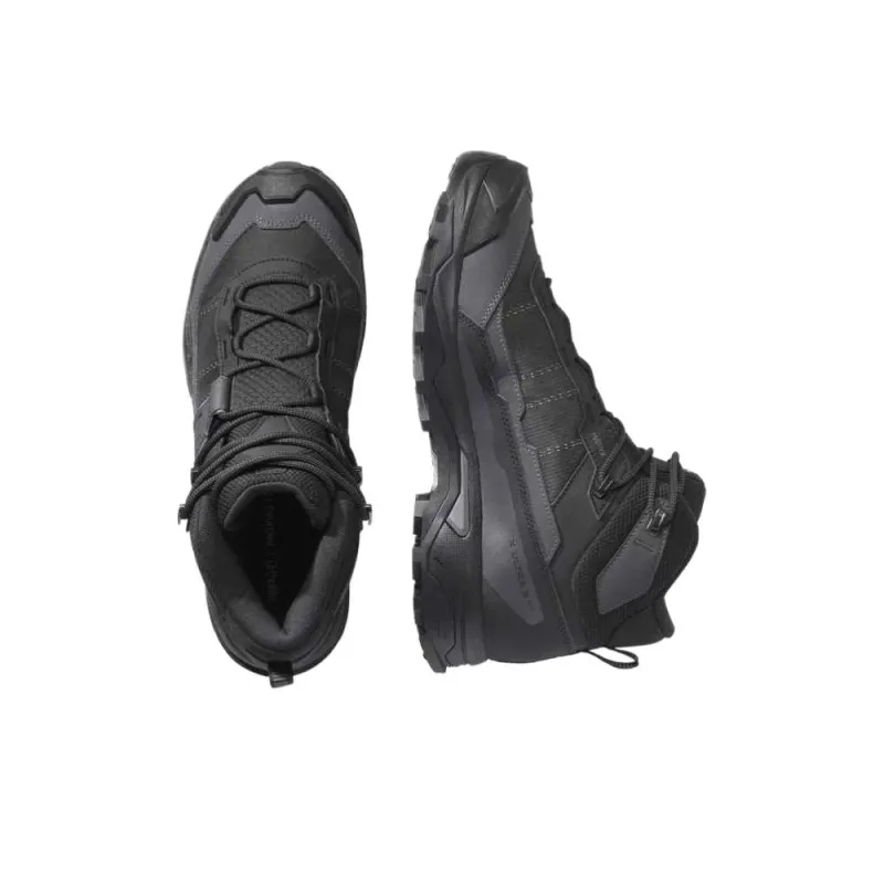SALOMON X ULTRA 5 Mid Top Hiking Shoes Men's Black-3