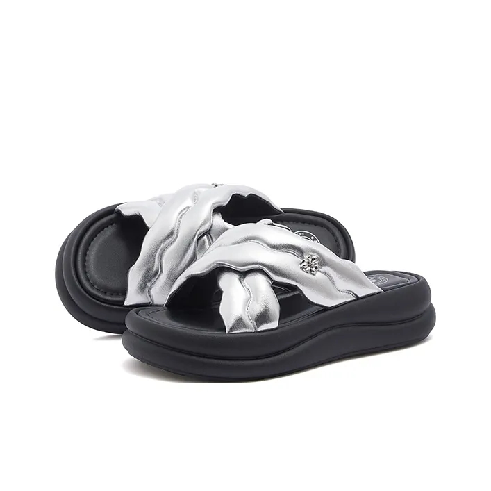 CAMEL Abrasion-Resistant Slip-Resistant Cushioning Slide Slippers Women's-8