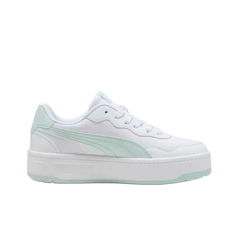 PUMA Court Lally Skye Anti Slip Wear Resistant Low Top Skateboard Shoes Women's White-1