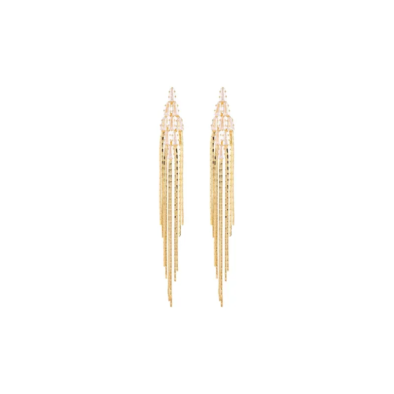 VIOLET Copper Alloy Earrings Women's-0