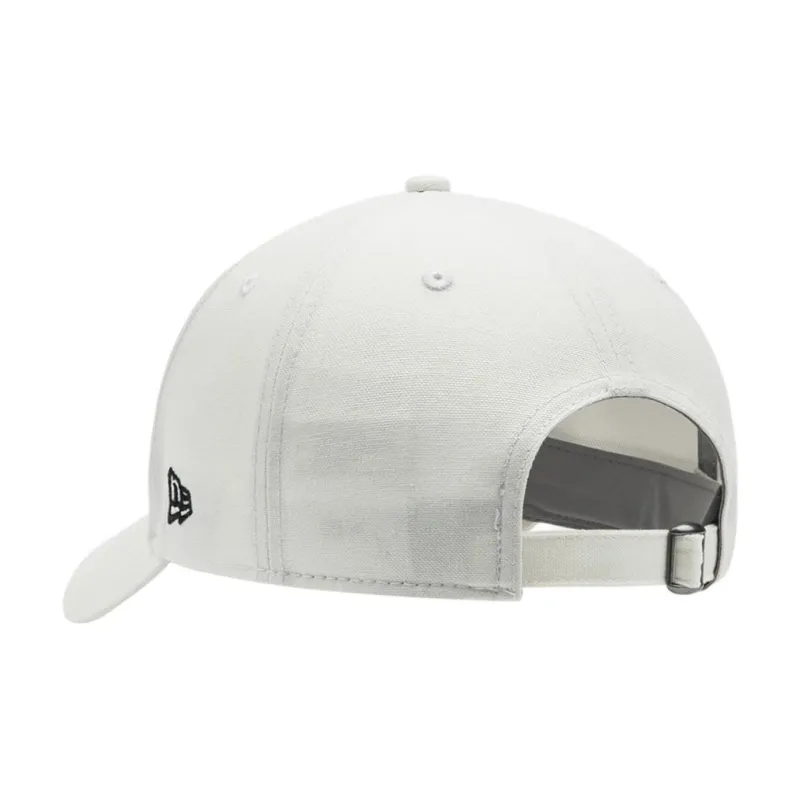 New Era Cotton, Rubber Baseball Caps Unisex White-1