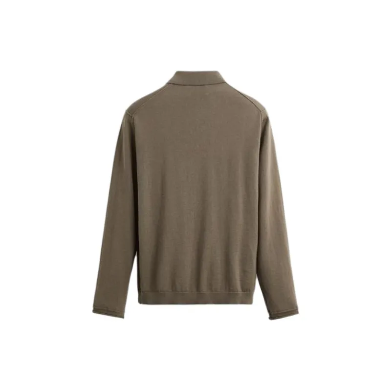 ZARA Polo Shirt Men's Earth Tone-1