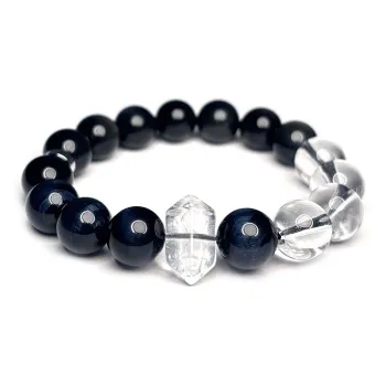 MOUNTAINS AND MANS Obsidian Bracelets Unisex