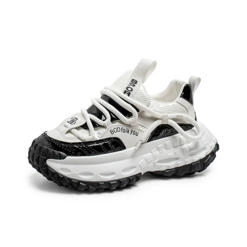 Boogie Bear Height Increasing Low Top Chunky Sneakers Men's-5